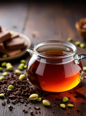 Pistachio & Chocolate Flavoured Black Tea