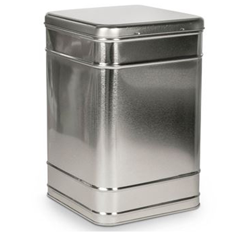 Rectangular Large Tin Hinged Lid 2kg