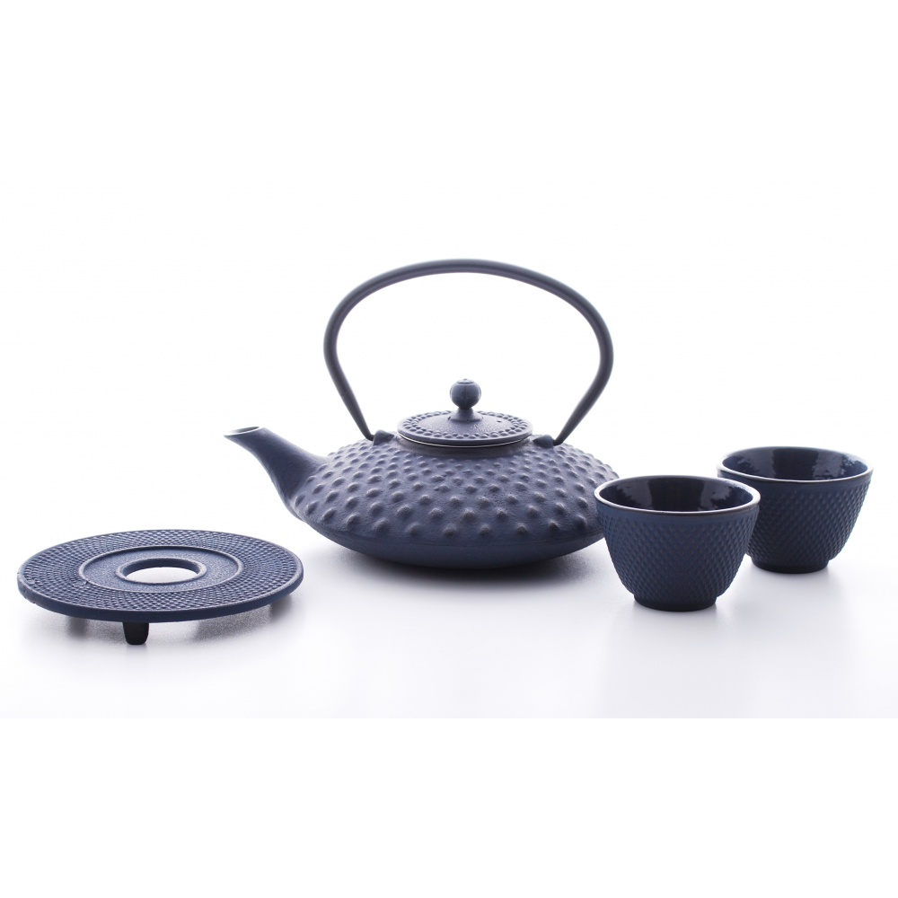 Xilin Cast Iron Teapot Set 1.25L Japanese Teapot Cup of Tea