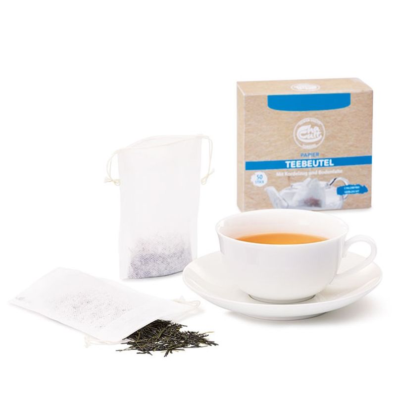 Drawstring Tea Filter Bags Chlorine Free Cup of Tea