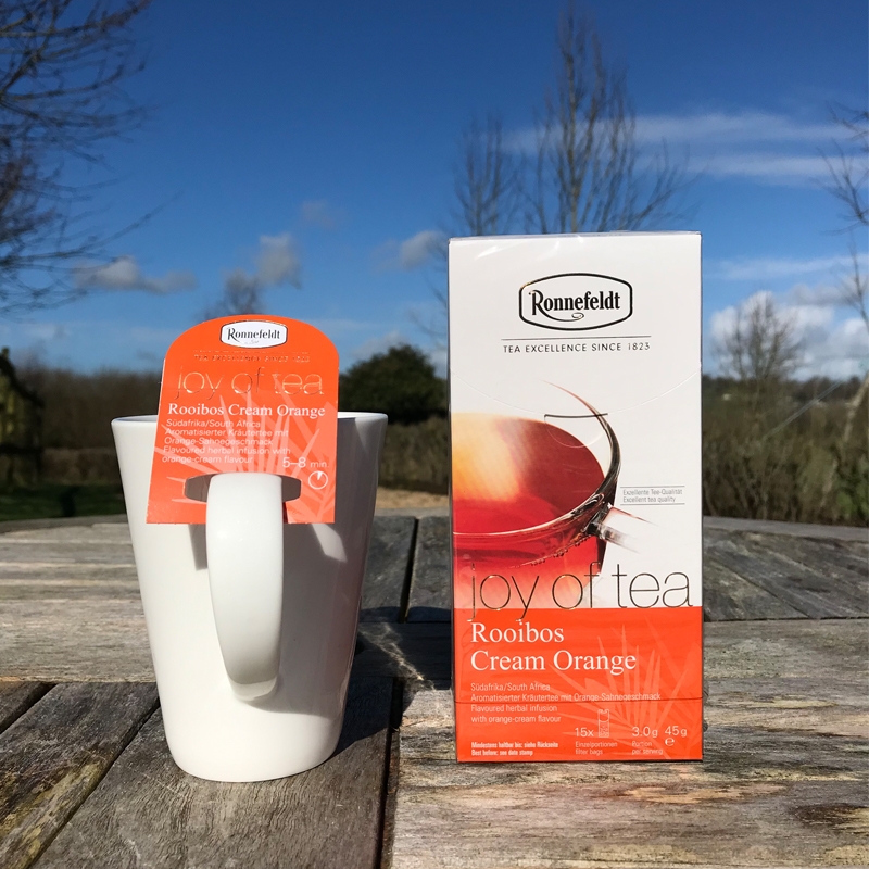 Ronnefeldt Joy of Tea Rooibos Cream Orange Tea bags Cup of Tea Ltd