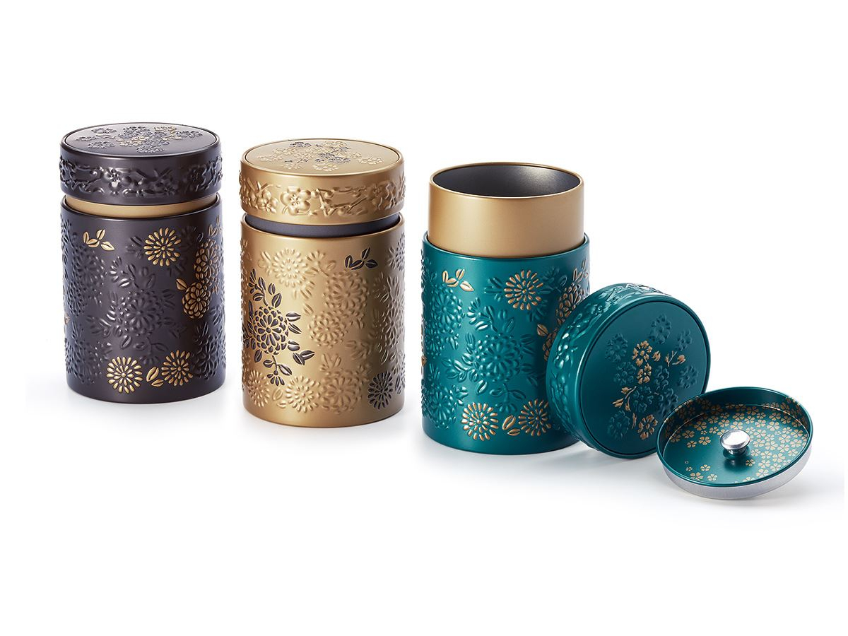 Buy Yumiko tea caddy set of three Cup of Tea