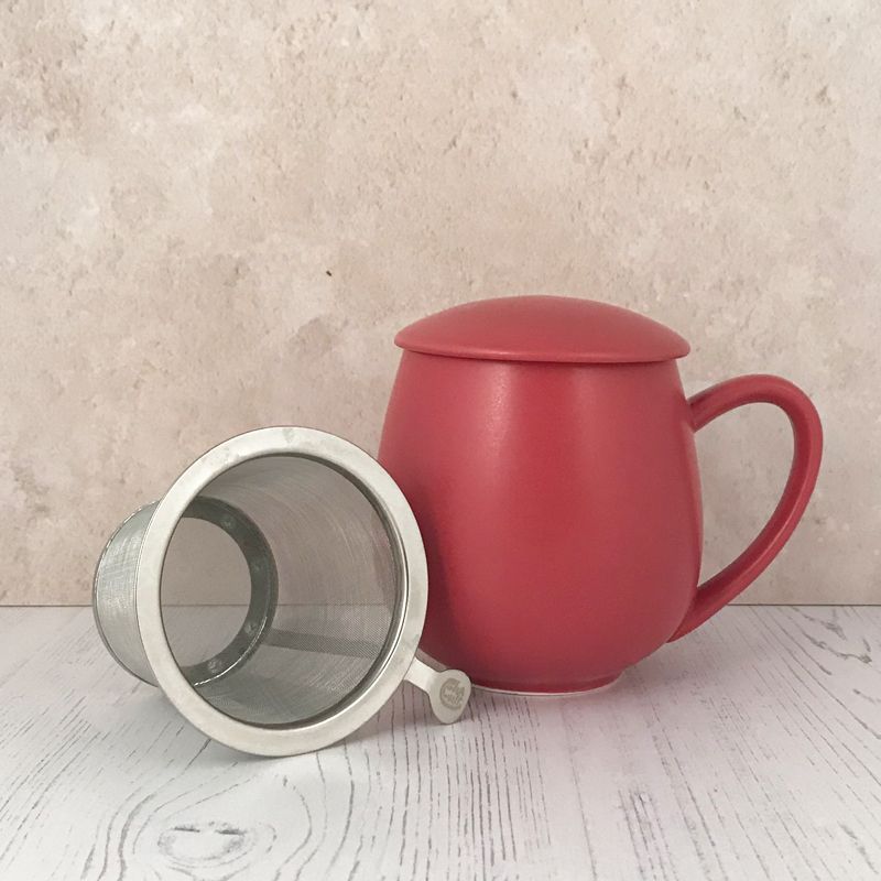 Zaara Tea Zaara Herb Tea Mug Matt Berry Red 0.35L - Cup of Tea