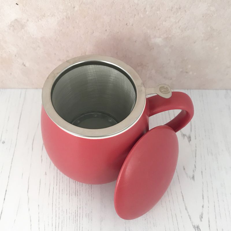Zaara Tea Zaara Herb Tea Mug Matt Berry Red 0.35L - Cup of Tea