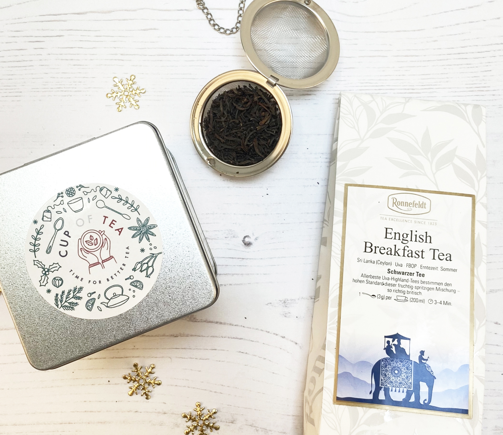 Buy Black Tea Git Box (tea, tin, tea ball) Cup of Tea