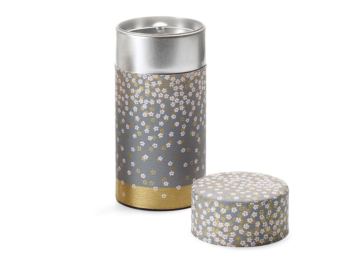 Amaya Japanese Floral Tea Caddy Cup of Tea