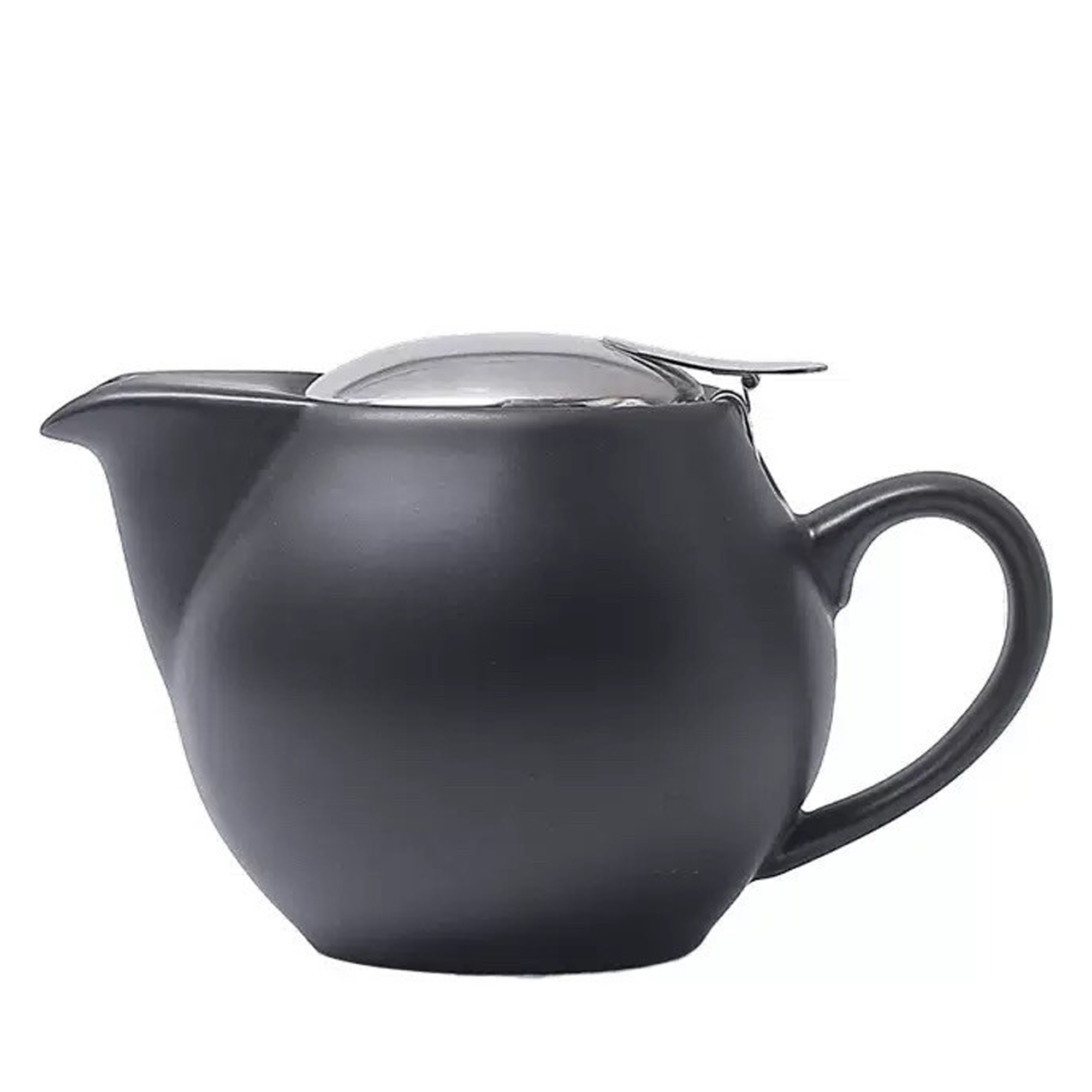 Zaara Tea Zaara Porcelain Single cup Teapot (Matt Black) - Cup of Tea