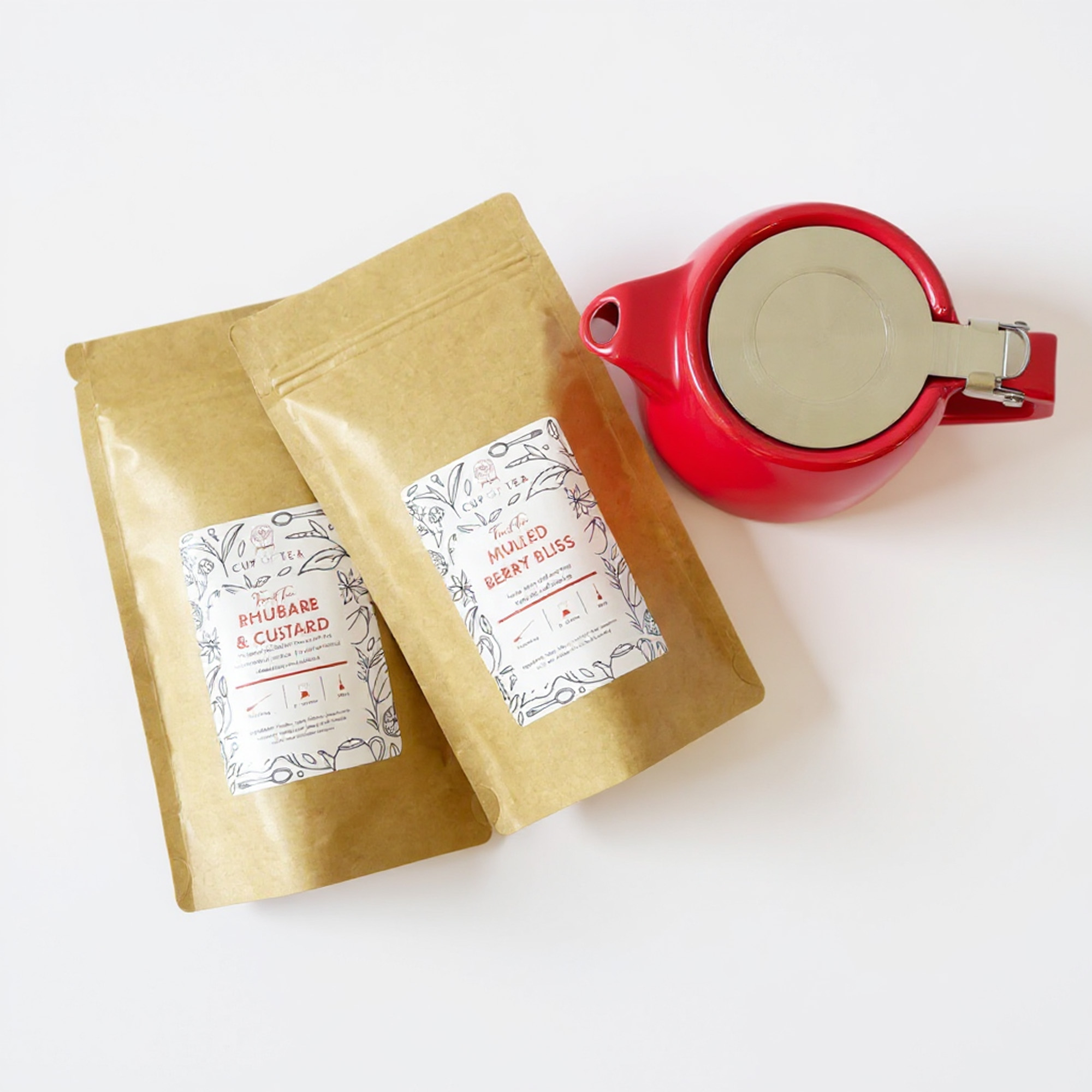 Fruit Tea & Liora Teapot Gift Set - Cup of Tea
