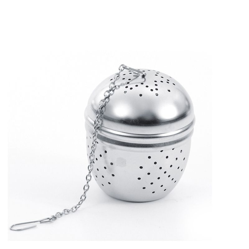 WFZ17 Home Kitchen Tools Stainless Steel Spoon Tea Leaves Herb Mesh Ball Infuser Filter Squeeze Strainer 