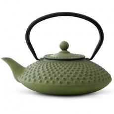 Xilin Cast Iron Teapot Set Green Teapot & Cups 1.25L
