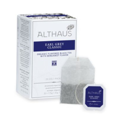 Althaus Earl Grey Organic Black Teabags Deli Pack