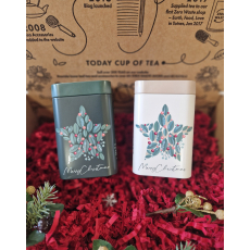 Merry Wishes Set of Two Tea Caddies 100g