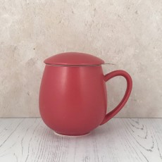 Zaara Herb Tea Mug Matt Berry Red 0.35L