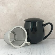 Zaara Herb Tea Mug Black 0.35L