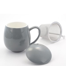 Zaara Herb Tea Mug Grey 0.35L
