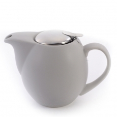 Zaara Porcelain Teapot Matt Grey 0.9L