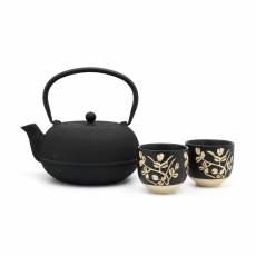 Sichuan Cast Iron Gift Set Black 1L