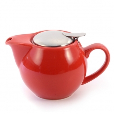 Zaara Porcelain Teapot Red 0.5L