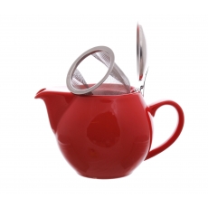 Zaara Porcelain Teapot Red 0.5L
