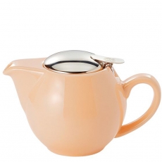 Zaara Porcelain Teapot Apricot 0.5L