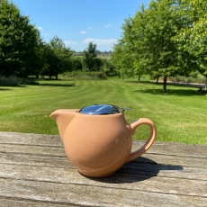Zaara Porcelain Teapot Apricot 0.5L