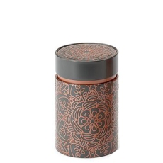 Mandala Tea Caddy Ebony 150g