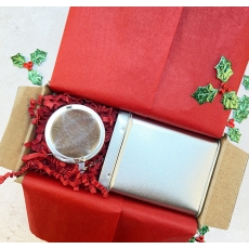 Christmas Tea Gift Box (Tea, tin and tea ball)