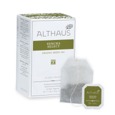 Althaus Sencha Select Organic Green Teabags Deli Pack