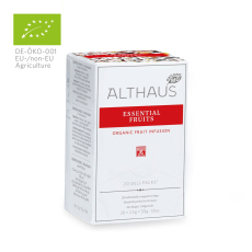Althaus Essential Fruits Organic Fruit Teabags Deli Pack
