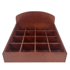 Ronnefeldt Wooden Mahogany Teavelope Presentation Box - 16 Varieties