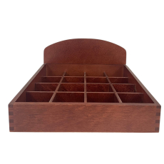 Ronnefeldt Wooden Mahogany Teavelope Presentation Box - 16 Varieties