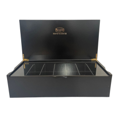 Ronnefeldt Wooden Black Leafcup Presentation Box with Lid - 7 Varieties