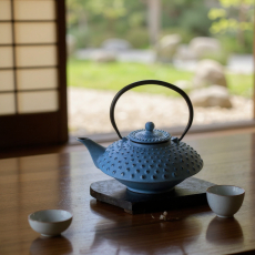 Xilin Cast Iron Teapot Light Blue 0.8L