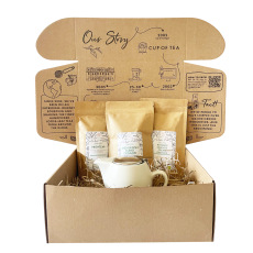 Herbal Tea & Teapot Gift Box