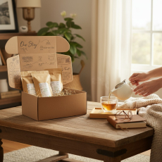 Herbal Tea & Teapot Gift Box