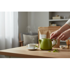 Green Tea & Liora Teapot Gift Set
