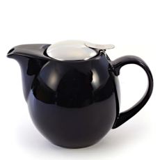 Zaara Porcelain Teapot Black 0.9L