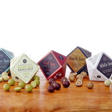 Matcha & Bergamot Chocolate Pralines Matcha & Bergamot Chocolate Pralines