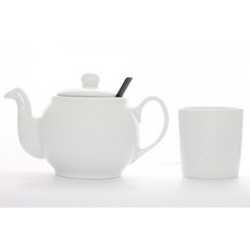 Ronnefeldt White Teapot Set 0.4L