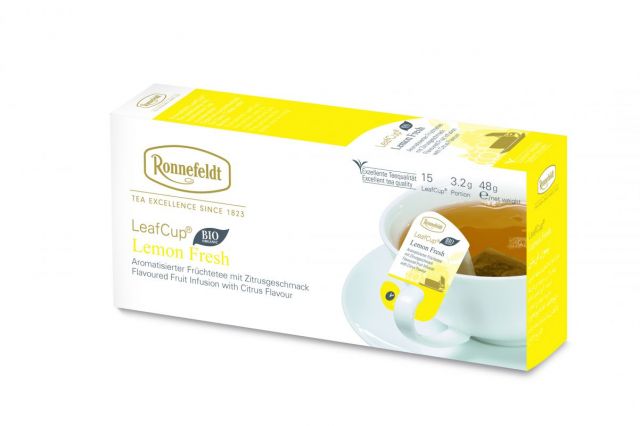 Ronnefeldt LeafCup® Lemon Fresh Organic Tea Bags