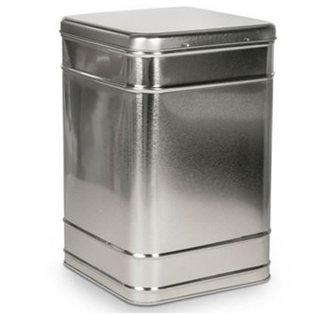 Rectangular  Large Tin Hinged Lid 2kg