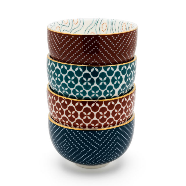 Pucheng Tea Bowls Set of 4