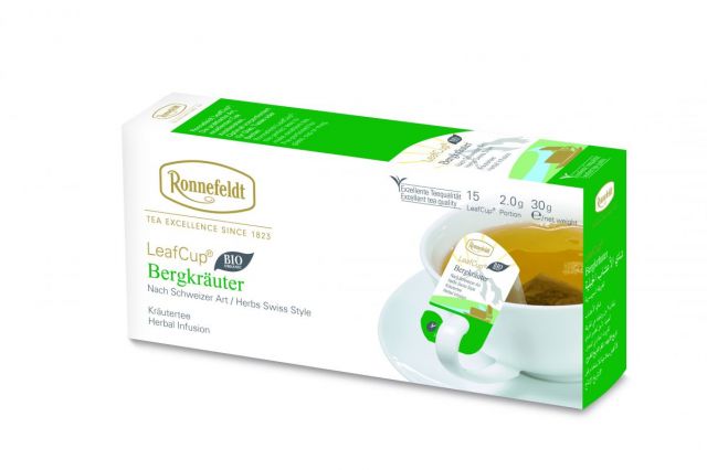 Ronnefeldt LeafCup® Mountain Herbs Organic Tea Bags