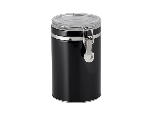 Loreen Tea Caddy Black Round 250g