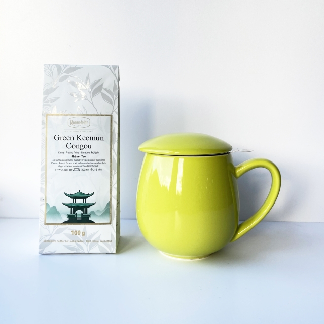 Green Tea and Mug Gift Set Cup of Tea Ltd