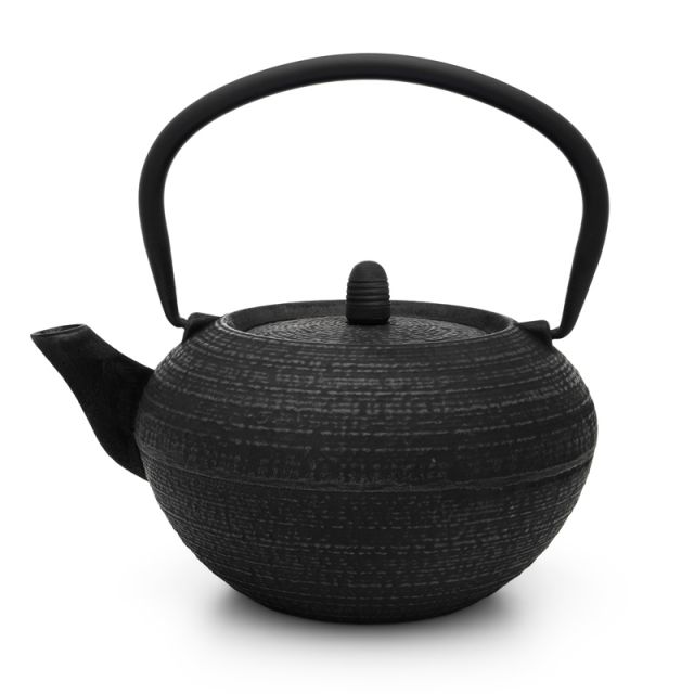 Tibet Cast Iron Teapot Black 1.2L