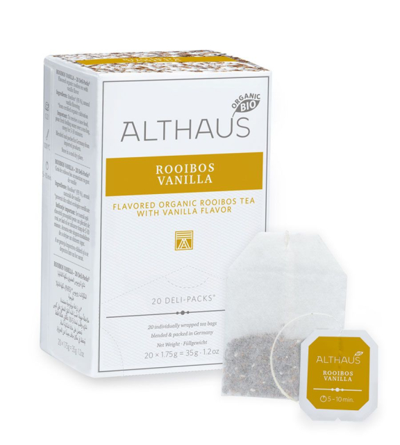 Rooibos Vanilla Organic Teabags Deli Pack