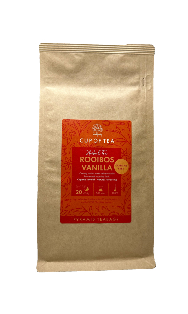 Rooibos Vanilla Organic Premium Pyramid Teabags