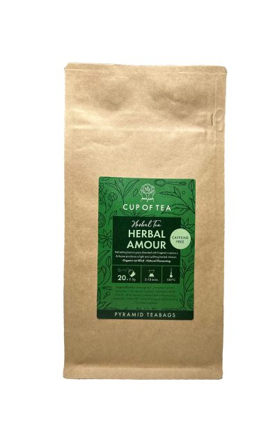 Herbal Amour  Organic Premium Pyramid Teabags