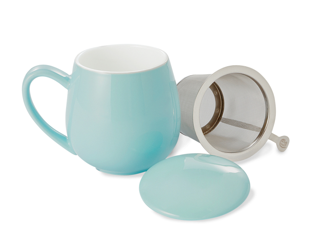 Zaara Herb Tea Mug Turquoise 0.35L